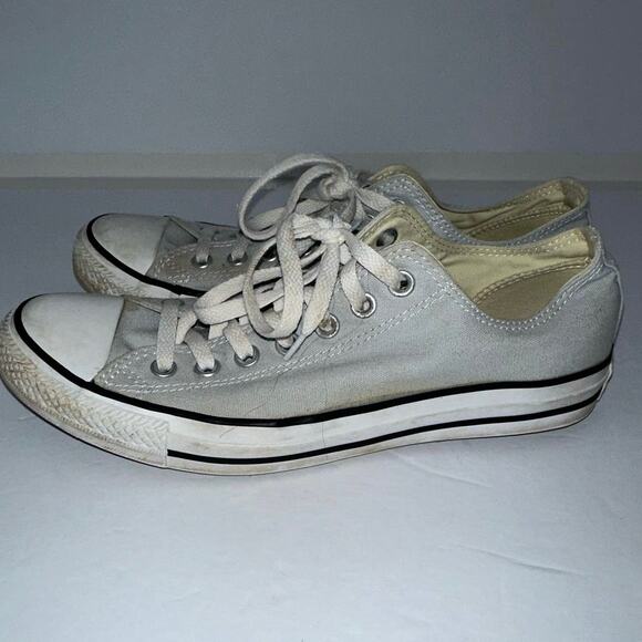 Converse Chuck Taylor All Star Classic Gray Low-Top Unisex Sneaker Canvas M9/W11 - Picture 4 of 7